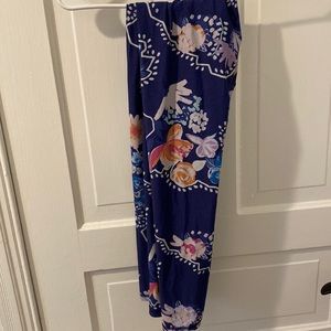Full length floral leggings